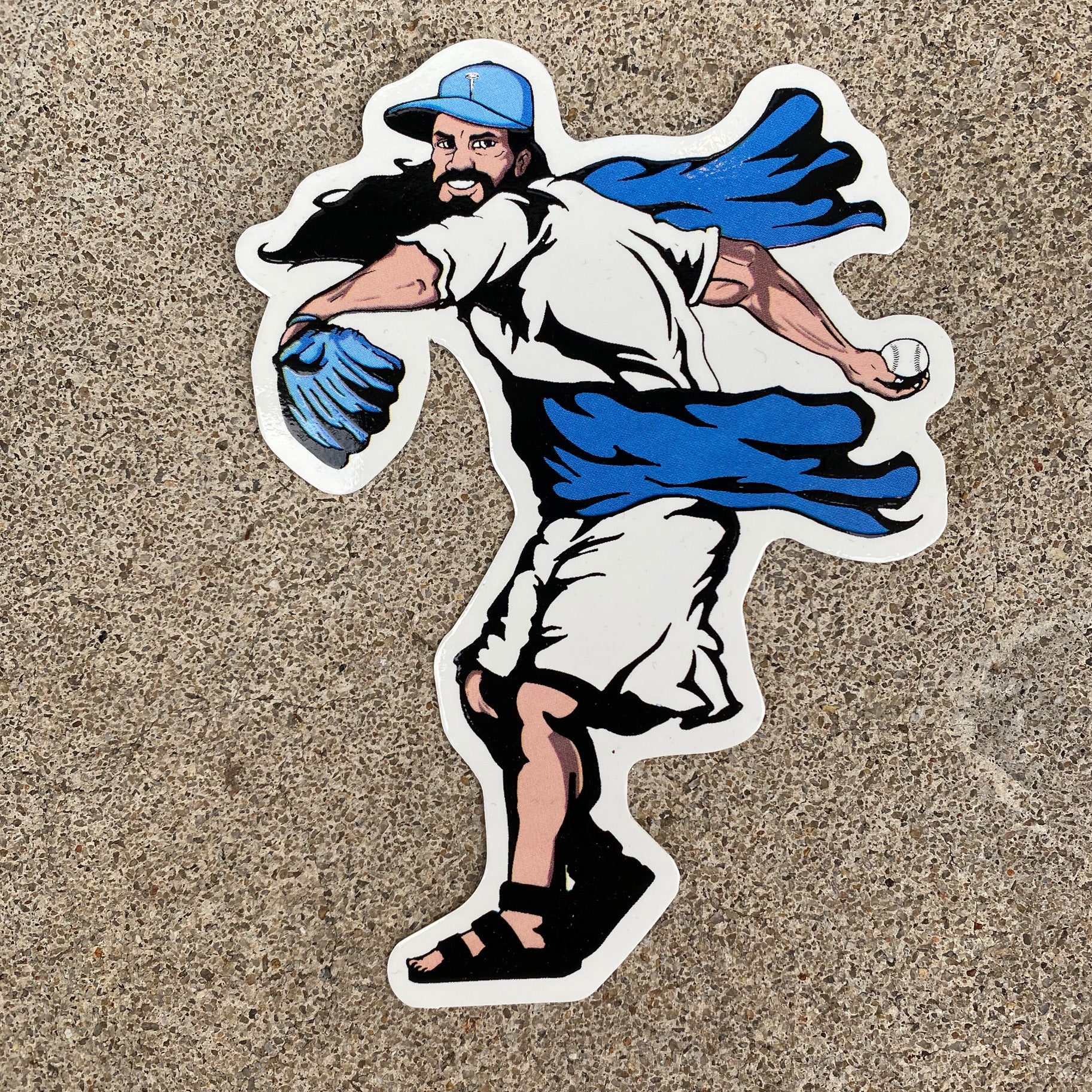 Strikeout Jesus Sticker Pack – Beautiful Demise